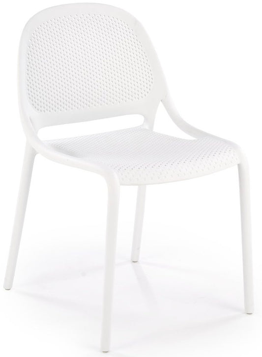 Kitchen Chair Brest | size: Width: 50cm, Height: 80cm, Depth: 56cm | color: White | image: 0 | variant: 1002628