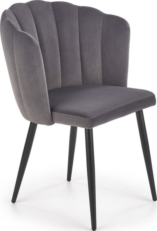 Kitchen Chair Budapest | size: Width: 60cm, Height: 84cm, Depth: 58cm | color: Gray | image: 1 | variant: 1002298