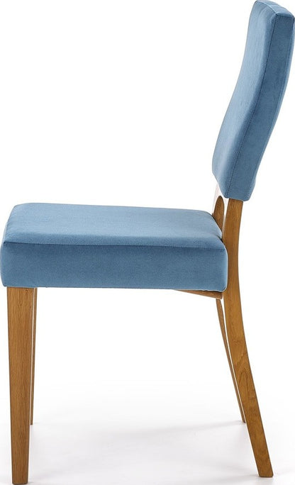 Kitchen Chair Calgary | size: Width: 43cm, Height: 91cm, Depth: 56cm | color: Blue | image: 2 | variant: 1006999