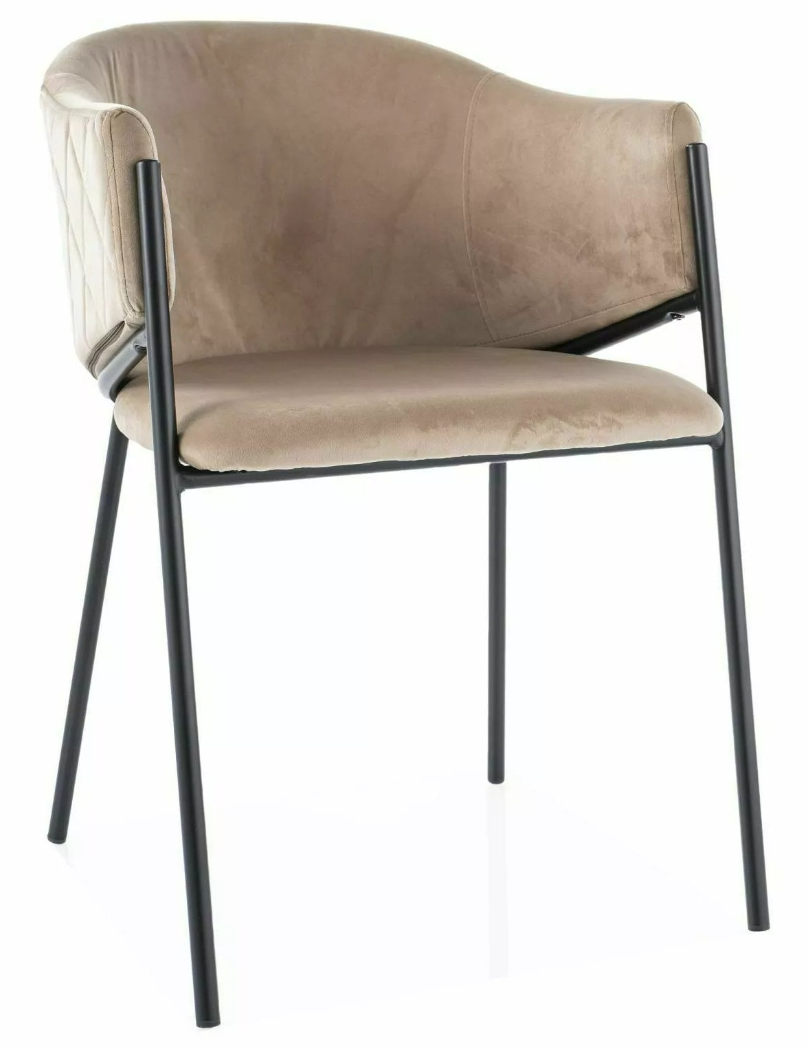 Kitchen Chair Canberra | size: Width: 55cm, Height: 77cm, Depth: 44cm | color: Beige | image: 0 | variant: 1003936