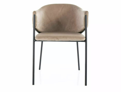 Kitchen Chair Canberra | size: Width: 55cm, Height: 77cm, Depth: 44cm | color: Beige | image: 1 | variant: 1003936