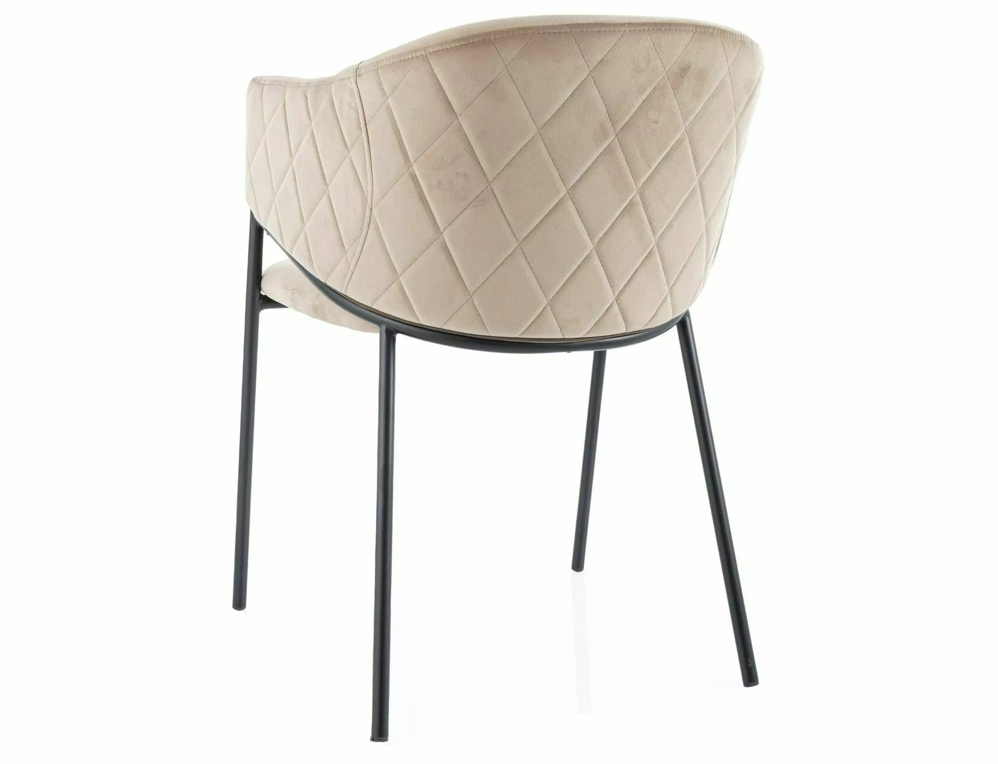 Kitchen Chair Canberra | size: Width: 55cm, Height: 77cm, Depth: 44cm | color: Beige | image: 2 | variant: 1003936