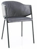 Kitchen Chair Canberra | size: Width: 55cm, Height: 77cm, Depth: 44cm | color: Gray | image: 0 | variant: 1003938