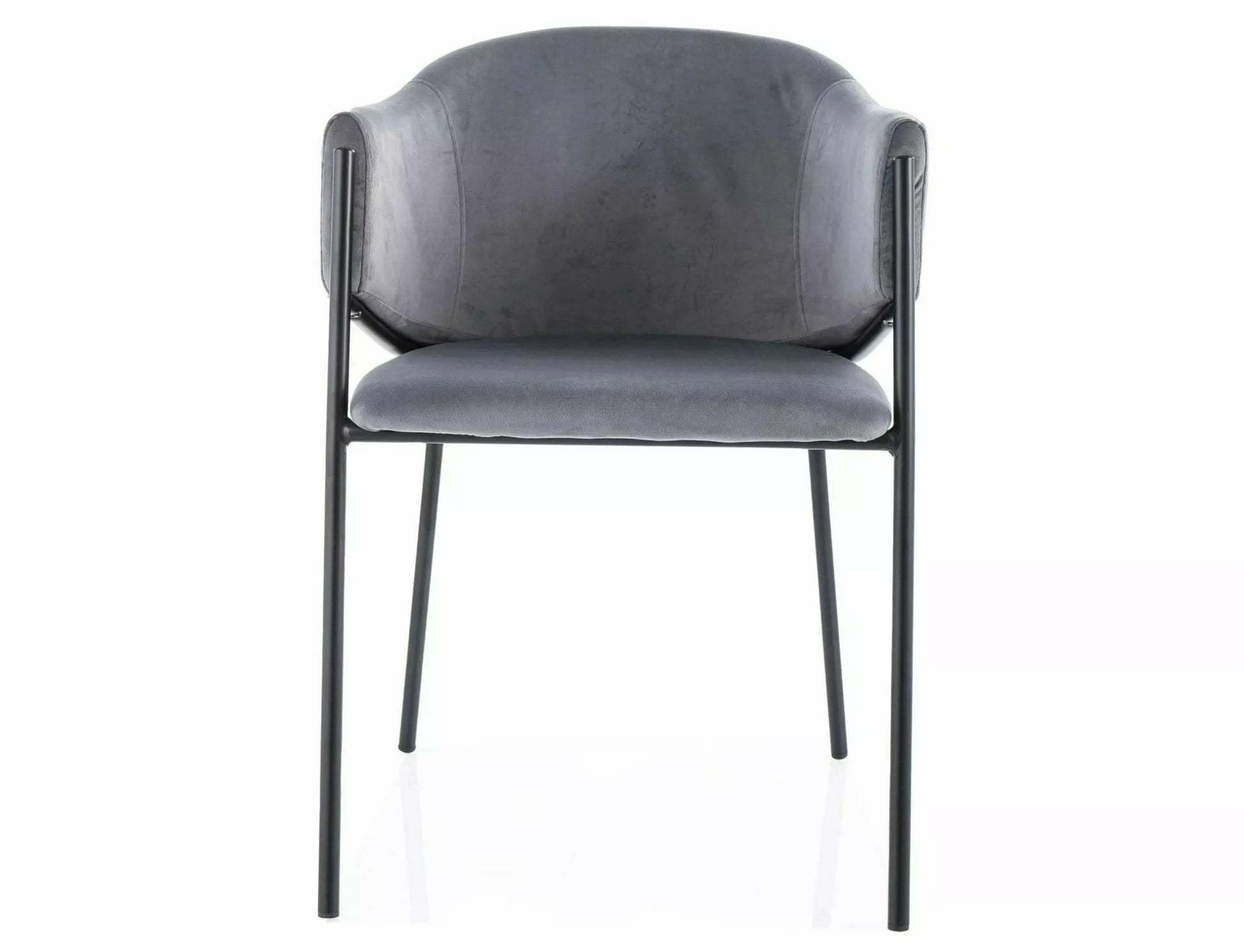 Kitchen Chair Canberra | size: Width: 55cm, Height: 77cm, Depth: 44cm | color: Gray | image: 1 | variant: 1003938