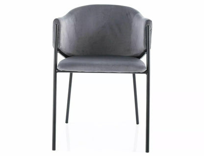 Kitchen Chair Canberra | size: Width: 55cm, Height: 77cm, Depth: 44cm | color: Gray | image: 1 | variant: 1003938