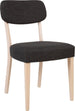 Kitchen Chair Caterham | size: Width: 49cm, Height: 85.5cm, Depth: 58cm | color: Black | image: 1 | variant: 1000753