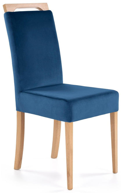 Kitchen Chair Clarion | size: Width: 42cm, Height: 97cm, Depth: 58cm | color: Blue | image: 0 | variant: 1003005
