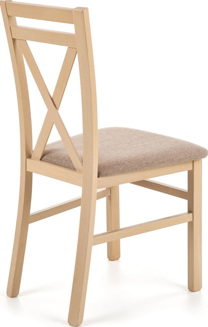 Kitchen Chair Dariusz | size: Width: 45cm, Height: 90cm, Depth: 43cm | color: Beige | image: 3 | variant: 1003015