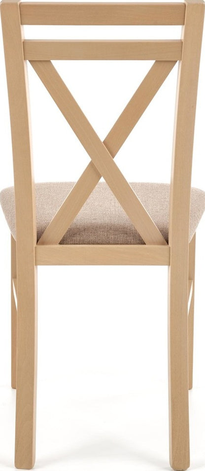 Kitchen Chair Dariusz | size: Width: 45cm, Height: 90cm, Depth: 43cm | color: Beige | image: 4 | variant: 1003015