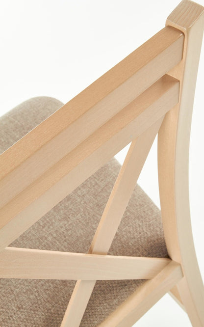Kitchen Chair Dariusz | size: Width: 45cm, Height: 90cm, Depth: 43cm | color: Beige | image: 5 | variant: 1003015
