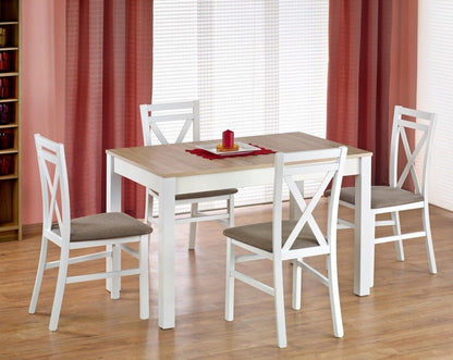Kitchen Chair Dariusz | size: Width: 45cm, Height: 90cm, Depth: 43cm | color: Brown | image: 3 | variant: 1003014