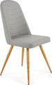 Kitchen Chair Daugavpils | size: Width: 45cm, Height: 90cm, Depth: 53cm | color: Gray | image: 1 | variant: 1002182
