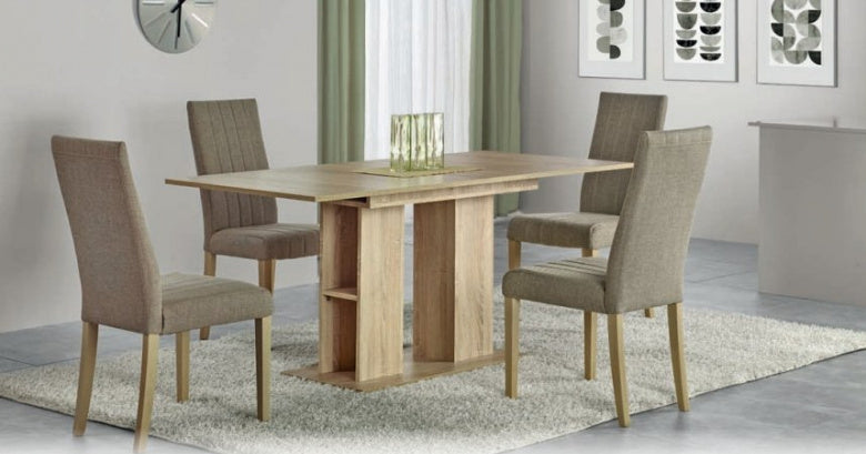 Kitchen Chair Diego | size: Width: 47cm, Height: 99cm, Depth: 59cm | color: Brown | image: 4 | variant: 1003030