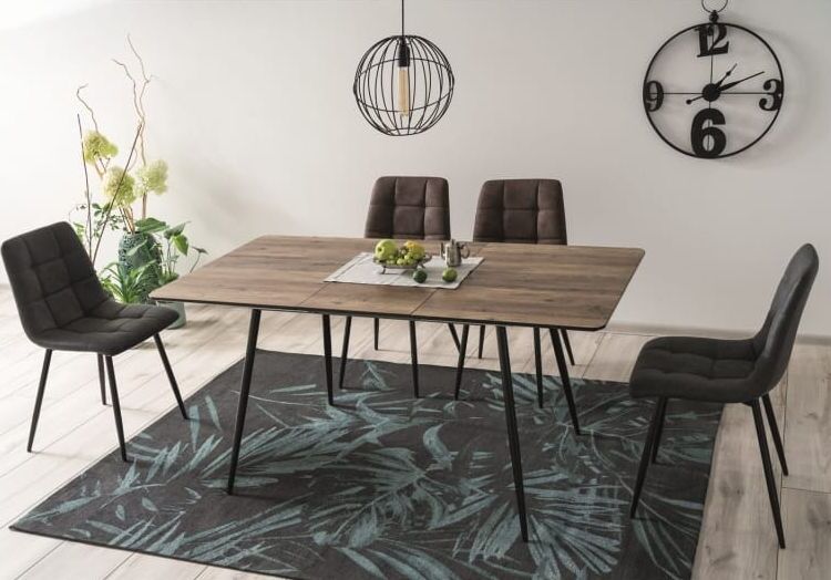 Kitchen Chair Doha | size: Width: 45cm, Height: 88cm, Depth: 38cm | color: Brown | image: 3 | variant: 1003659