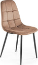 Kitchen Chair Douglas | size: Width: 44cm, Height: 87cm, Depth: 56cm | color: Beige | image: 0 | variant: 1002335