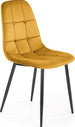 Kitchen Chair Douglas | size: Width: 44cm, Height: 87cm, Depth: 56cm | color: Yellow | image: 0 | variant: 1002337
