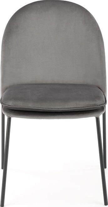 Kitchen Chair Dushanbe | size: Width: 50cm, Height: 84cm, Depth: 58cm | color: Gray | image: 7 | variant: 1002385