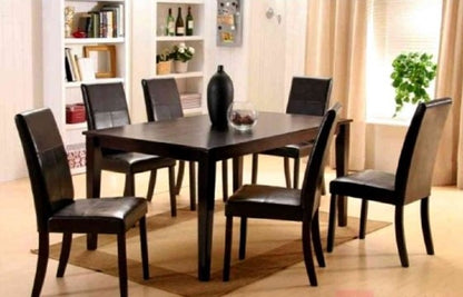 Kitchen Chair East Ipswich | size: Width: 45cm, Height: 95cm, Depth: 59cm | color: Brown | image: 3 | variant: 1006946