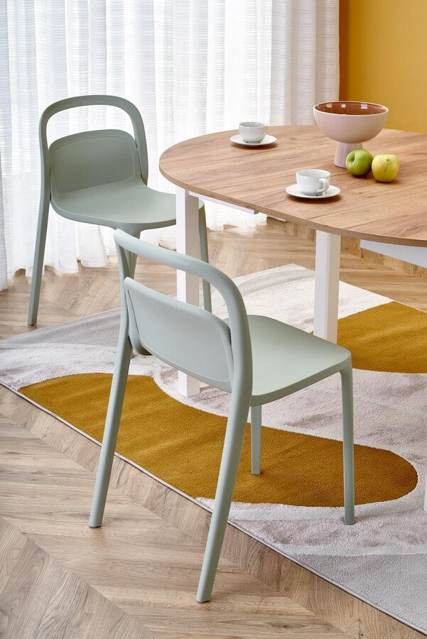 Kitchen Chair Fes | size: Width: 46cm, Height: 80cm, Depth: 55cm | color: Gray | image: 1 | variant: 1002452