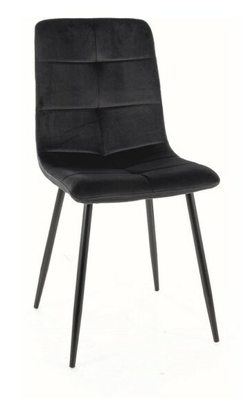 Kitchen Chair Fukuoka | size: Width: 45cm, Height: 91cm, Depth: 39cm | color: Black | image: 0 | variant: 1003863