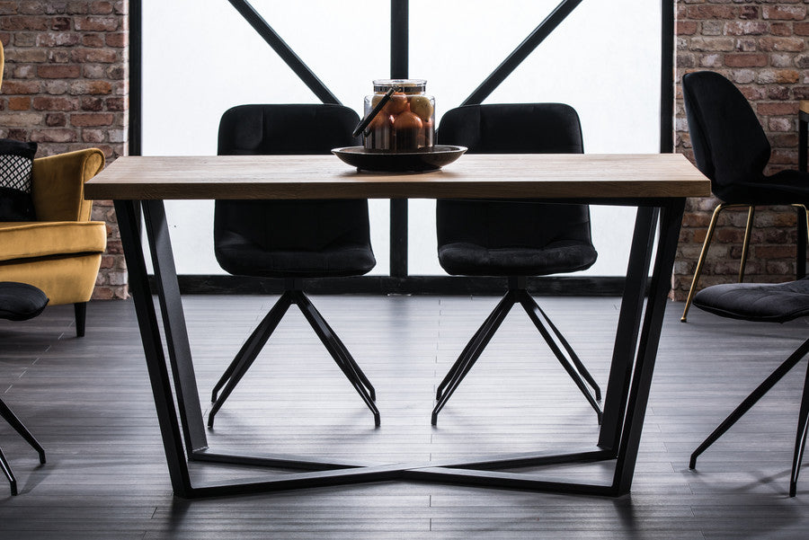 Kitchen Chair Hobart | size: Width: 45cm, Height: 87cm, Depth: 42cm | color: Black | image: 2 | variant: 1003732