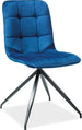Kitchen Chair Hobart | size: Width: 45cm, Height: 87cm, Depth: 42cm | color: Blue | image: 1 | variant: 1003733