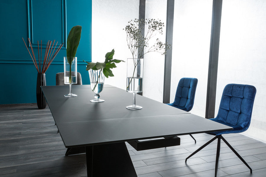 Kitchen Chair Hobart | size: Width: 45cm, Height: 87cm, Depth: 42cm | color: Blue | image: 3 | variant: 1003733