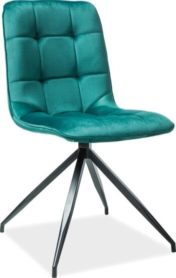 Kitchen Chair Hobart | size: Width: 45cm, Height: 87cm, Depth: 42cm | color: Green | image: 1 | variant: 1003734
