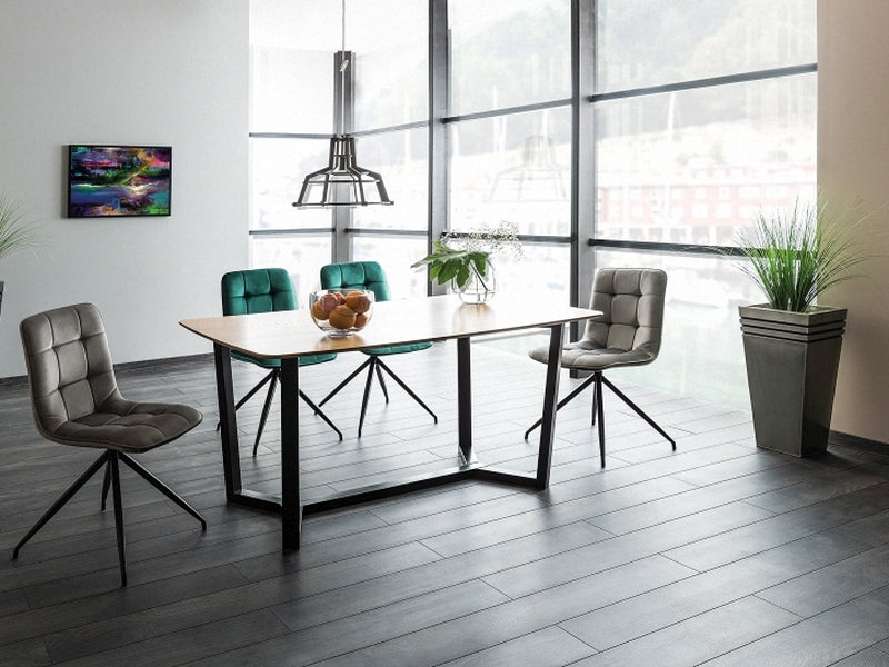 Kitchen Chair Hobart | size: Width: 45cm, Height: 87cm, Depth: 42cm | color: Green | image: 2 | variant: 1003734