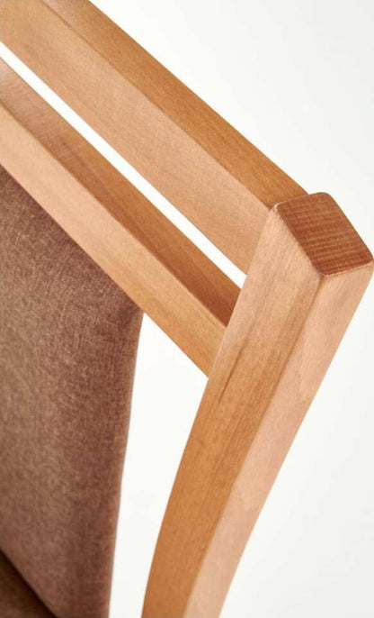 Kitchen Chair Hubert 8 | size: Width: 45cm, Height: 90cm, Depth: 51cm | color: Brown | image: 5 | variant: 1003045