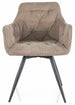 Kitchen Chair Hungerford | size: Width: 57cm, Height: 83cm, Depth: 45cm | color: Beige | image: 0 | variant: 1003807