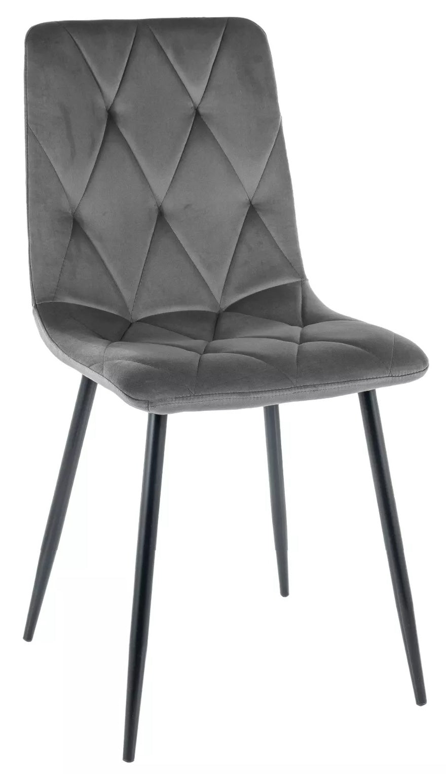 Kitchen Chair Hyderabad | size: Width: 45cm, Height: 91cm, Depth: 39cm | color: Gray | image: 0 | variant: 1003754