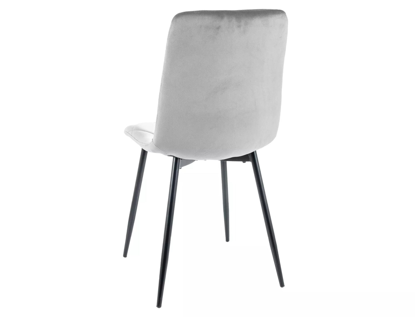 Kitchen Chair Hyderabad | size: Width: 45cm, Height: 91cm, Depth: 39cm | color: Gray | image: 1 | variant: 1003752