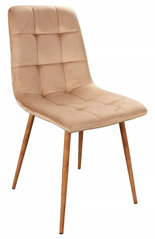 Kitchen Chair Irvine | size: Width: 45cm, Height: 86cm, Depth: 41cm | color: Beige | image: 0 | variant: 1003800