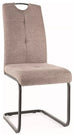 Kitchen Chair Izmir | size: Width: 43cm, Height: 101cm, Depth: 47cm | color: Beige | image: 0 | variant: 1003958