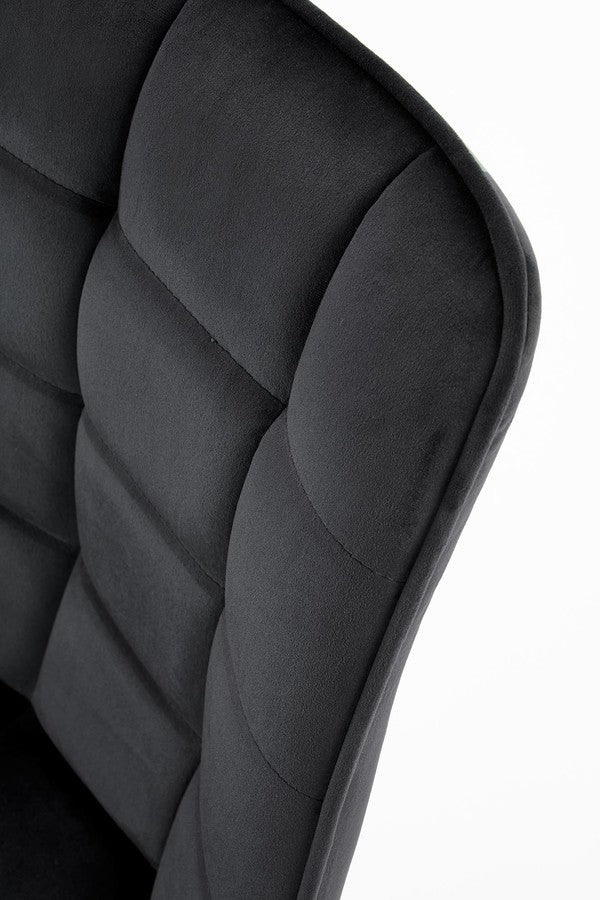 Kitchen Chair Jonava | size: Width: 46cm, Height: 84cm, Depth: 61cm | color: Black | image: 5 | variant: 1002244