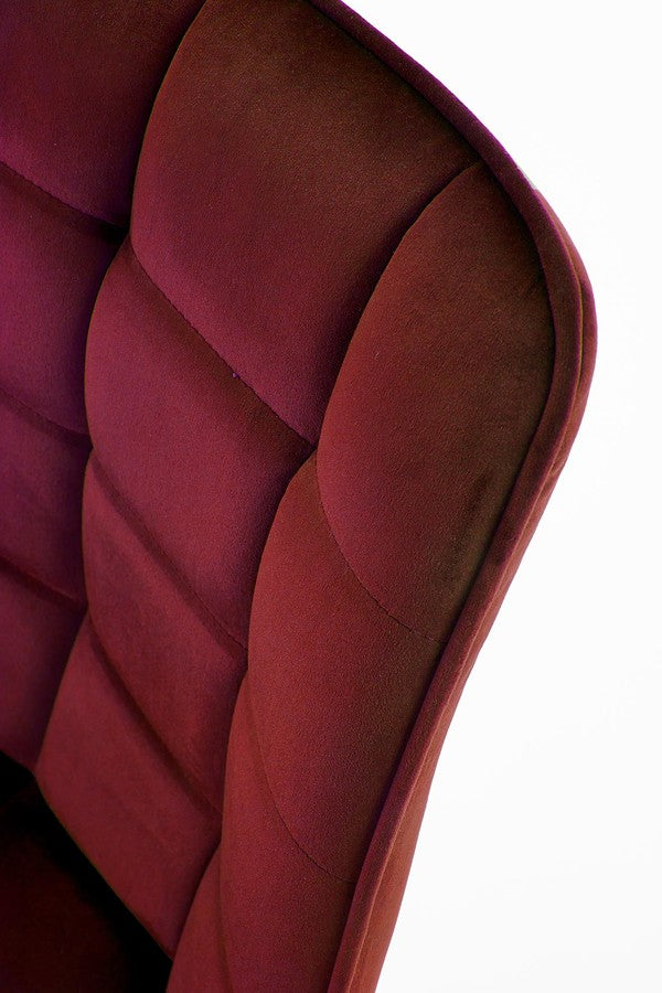 Kitchen Chair Jonava | size: Width: 46cm, Height: 84cm, Depth: 61cm | color: Red | image: 5 | variant: 1002245