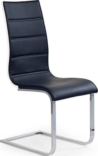 Kitchen Chair K106 | size: Width: 42cm, Height: 99cm, Depth: 58cm | color: Black | image: 1 | variant: 1011490