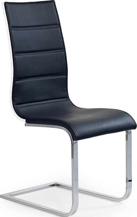 Kitchen Chair K106 | size: Width: 42cm, Height: 99cm, Depth: 58cm | color: Black | image: 1 | variant: 1011490