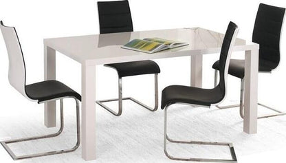 Kitchen Chair K106 | size: Width: 42cm, Height: 99cm, Depth: 58cm | color: Black | image: 3 | variant: 1011490