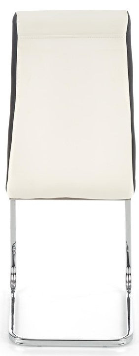 Kitchen Chair K132 | size: Width: 42cm, Height: 99cm, Depth: 57cm | color: White | image: 2 | variant: 1011456