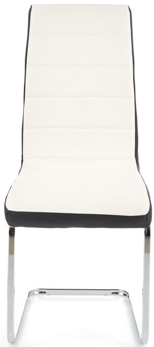 Kitchen Chair K132 | size: Width: 42cm, Height: 99cm, Depth: 57cm | color: White | image: 5 | variant: 1011456