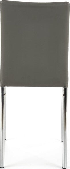 Kitchen Chair K137 | size: Width: 43cm, Height: 92cm, Depth: 49cm | color: Gray | image: 2 | variant: 1011428