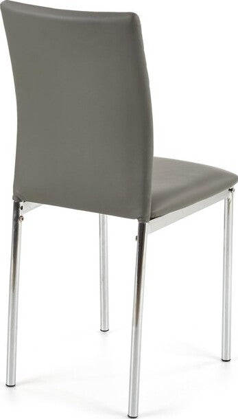 Kitchen Chair K137 | size: Width: 43cm, Height: 92cm, Depth: 49cm | color: Gray | image: 3 | variant: 1011428