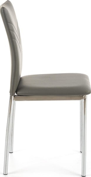 Kitchen Chair K137 | size: Width: 43cm, Height: 92cm, Depth: 49cm | color: Gray | image: 4 | variant: 1011428