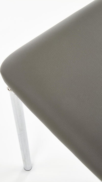 Kitchen Chair K137 | size: Width: 43cm, Height: 92cm, Depth: 49cm | color: Gray | image: 6 | variant: 1011428
