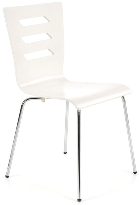 Kitchen Chair K155 | size: Width: 43cm, Height: 85cm, Depth: 47cm | color: White | image: 1 | variant: 1011431