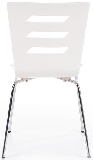 Kitchen Chair K155 | size: Width: 43cm, Height: 85cm, Depth: 47cm | color: White | image: 4 | variant: 1011431
