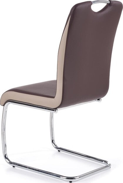 Kitchen Chair K184 | size: Width: 43cm, Height: 94cm, Depth: 55cm | color: Brown | image: 3 | variant: 1011471