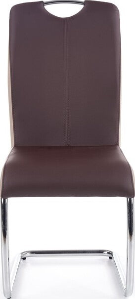 Kitchen Chair K184 | size: Width: 43cm, Height: 94cm, Depth: 55cm | color: Brown | image: 5 | variant: 1011471